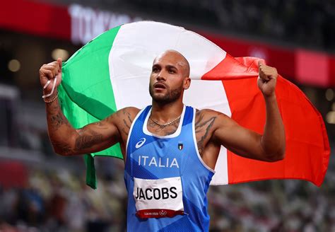Olympics Athletics Italian Jacobs Wins Mens 100m Gold At Tokyo