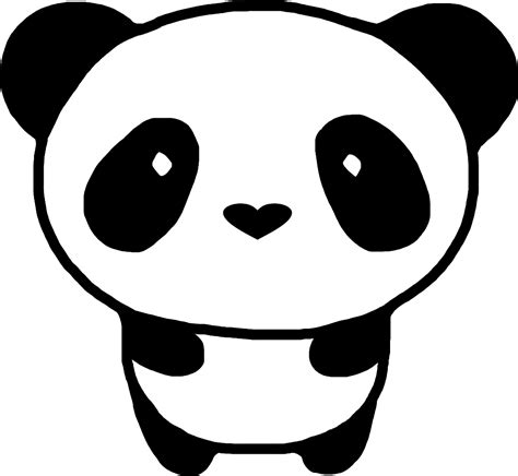 Panda Cartoon Drawing Easy Magical Return