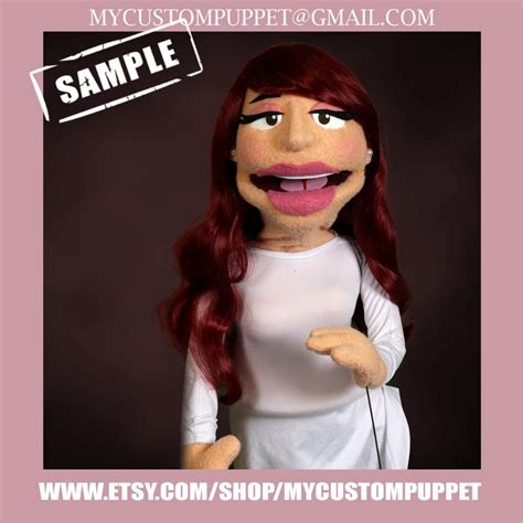 Custom Made Puppet Custom Made Puppets Custom Made Muppet Etsy