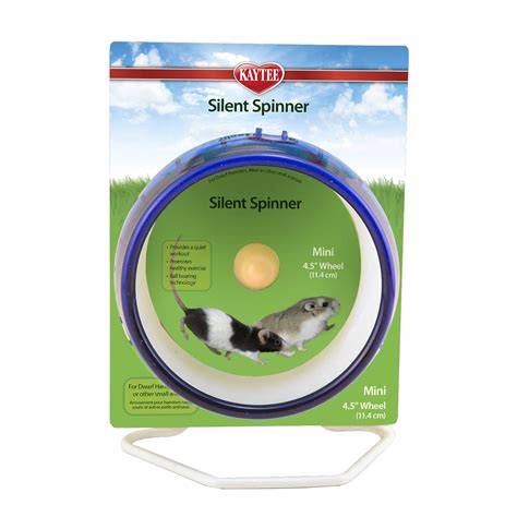 It keeps them from getting obese and helps them stay healthy. Kaytee Silent Spinner Exercise Wheel, Small | Petco