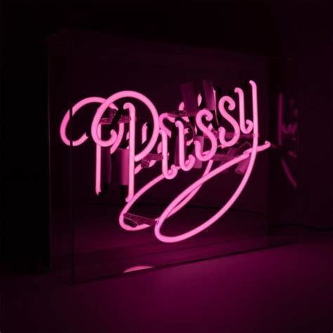 Locomocean Sign Fit Neon Glass Pussy Pink Pussy Neon Ebay