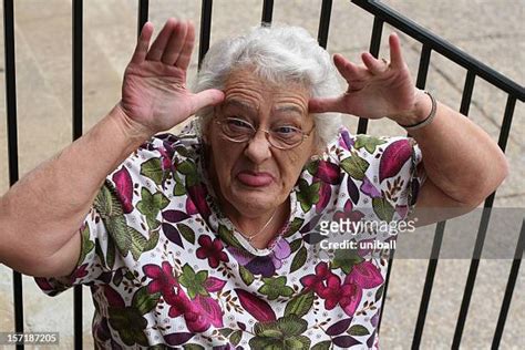 Funny Grandma Photos And Premium High Res Pictures Getty Images