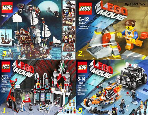 The Lego Movie Sets And Their Price 3 Years After The Movie Debut My