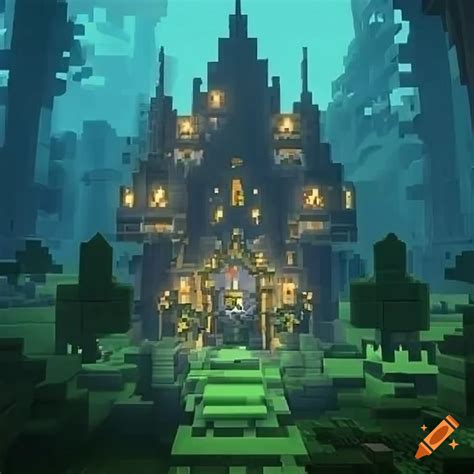 Minecraft Fairytale Fantasy Build On Craiyon