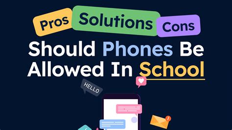 Should Phones Be Allowed In School Pros Cons And Solutions