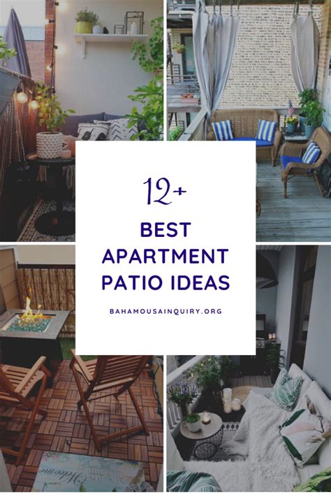 12 Adorable Apartment Patio Ideas And Inspiration For Small Patios