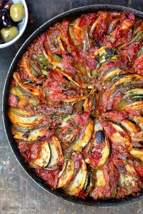 Briam Traditional Greek Roasted Vegetables Video The Mediterranean