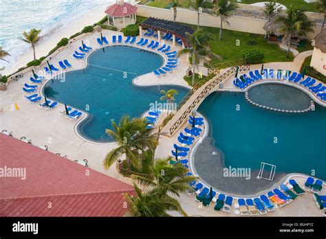 Cancun Hotel Zone Mexico Stock Photo Alamy