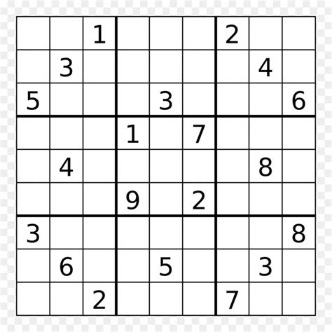 Sudoku Printable Puzzles Easy Sudoku Printable Sudoku Easy Puzzle