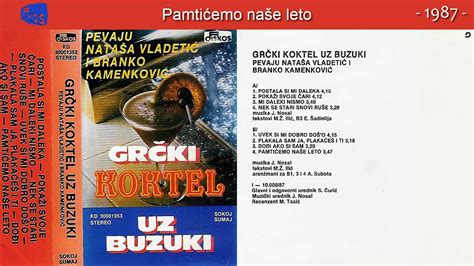 Natasa Vladetic Pamticemo Nase Leto Audio 1987 YouTube