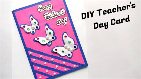 Diy Teachers Day Card Handmade Teachers Day Card Making Idea 2019