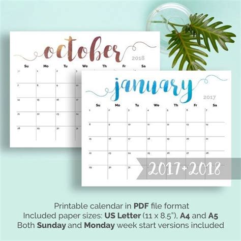 New Printable Wall Calendars Free Printable Calendar Monthly