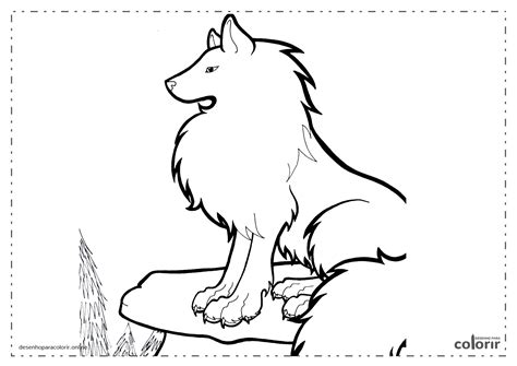 Desenhos De Lobo Para Colorir E Imprimir MODISEDU