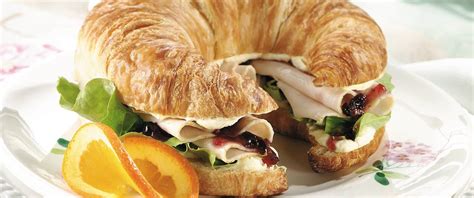 Cook a perfect roast chicken for sunday lunch or christmas, served with the ultimate gravy, homemade bread sauce, easy roast potatoes and pigs in blankets. Roasted Chicken and Cranberry Croissants recipe from Betty ...