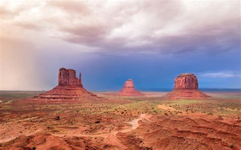 Download Desert Cloud Landscape Usa Nature Monument Valley 4k Ultra Hd
