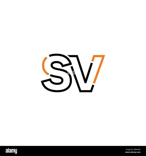 Letter Sv Logo Cut Out Stock Images And Pictures Alamy