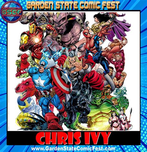 Chris Ivy Is Coming To Gscf Summer Edition — Garden State Comic Fest
