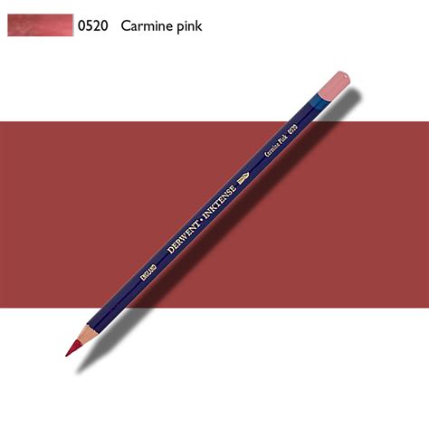 Derwent Inktense Pencil Carmine Pink The Deckle Edge