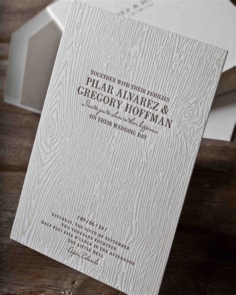 46 Elevated Ideas For Your Rustic Wedding Invitations