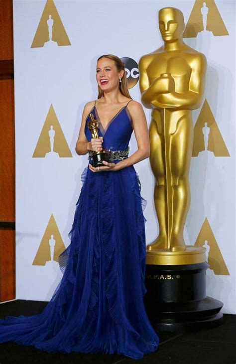 Oscars 2016 Brie Larson Finds Her Voice And Best Actress Oscar In Room