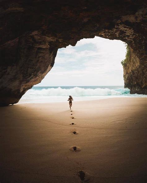 Earth “hidden Beach Cave In Kauai ” Travel Photography Adventure