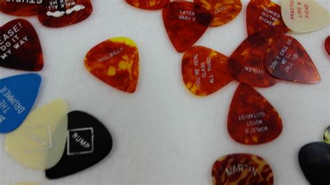 Vintage Guitar Picks Update 1 Additions To Collection Youtube