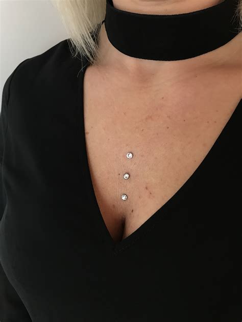 29 Dermal Piercings With Tattoos To Inspire You To Add A Little Glam To Your Ink Artofit