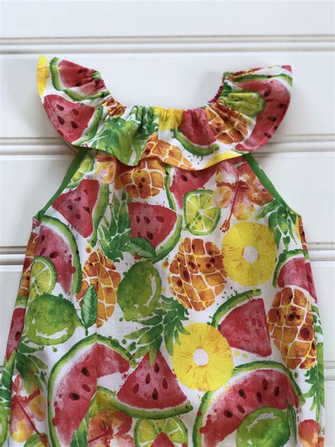 Fruit Summer Romper Baby Girl Romper Watermelon Romper | Etsy | Toddler girl romper, Girls ...