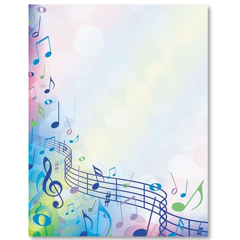 Music Festival Border Papers Borders For Paper Music Border Page