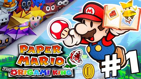 Paper Mario The Origami King Gameplay Walkthrough Part 1 Nintendo Switch Games 2020 Youtube