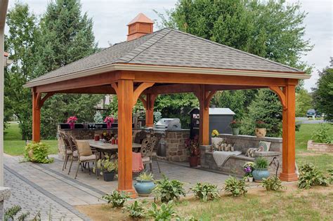 Check Out This Traditional Pavilion By Backyard Pavilion