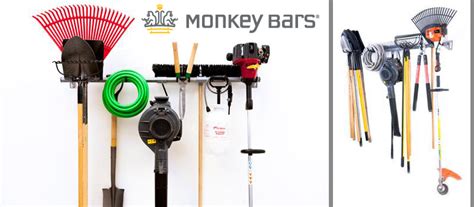 Monkey Bars Storage Solutions For Bikes And Yard Tools Quick