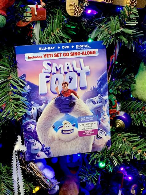 Smallfoot On Blu Ray And Dvd On December 11th Giveaway Redhead Mom