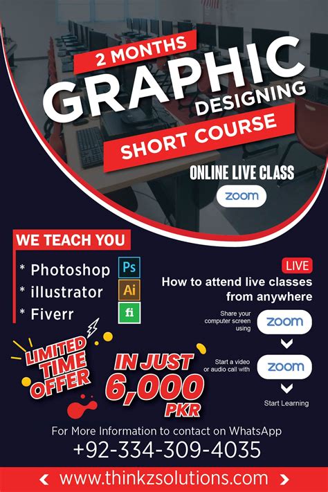 Thinkz Solution Graphics Designing Course Is An Advanced