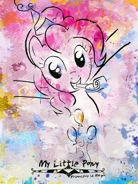 Poster Pinkie Pie Mlp Postcard My Little Pony Wallpaper Pony