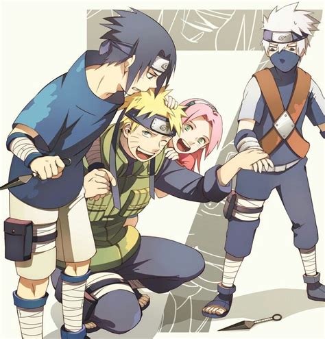 Naruto Naruto Sakura Sasuke And Kakashi Naruto Shippuden Anime