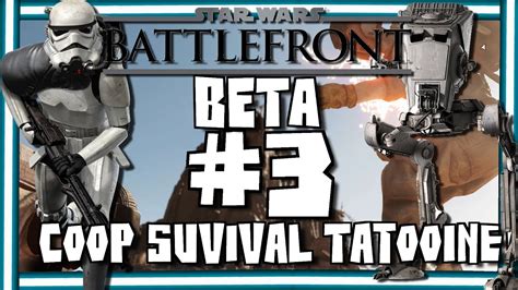 Star Wars Battlefront Pc Beta Coop Fr 1080p 60fps Suvival Tatooine Youtube
