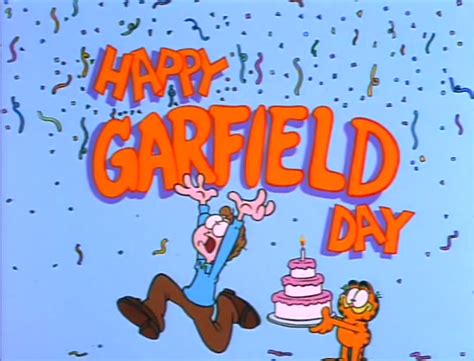 Happy Garfield Day Garfield Wiki Fandom