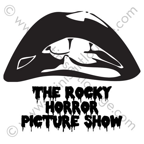 rocky horror picture show lips and title rhps ai dxf pdf etsy