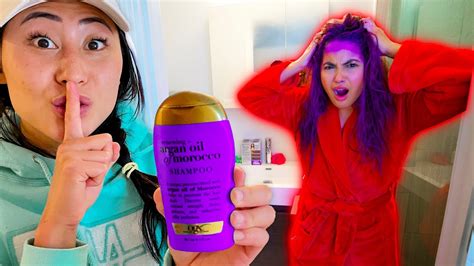 Shampoo Hair Dye Prank On My Best Friend Gone Wrong Youtube