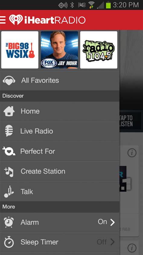 Iheartradio Internet Radio Screenshot