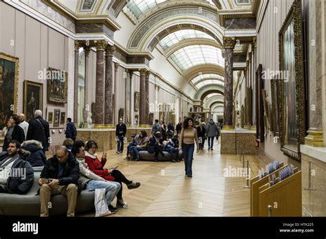 Louvre Museum Visitor Attractions Hi Res Stock Photography And Images