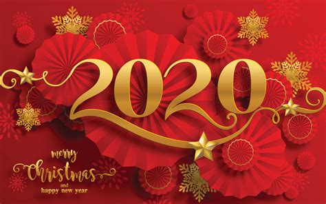 26 Colorful New Year 2020 Wallpapers