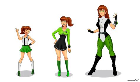 Jen 10 Age Chart Ben 10 Gender Bender By Themightfenek On Deviantart