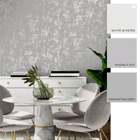 Milan Metallic Wallpaper Grey Silver Wallpaper From I Love Wallpaper