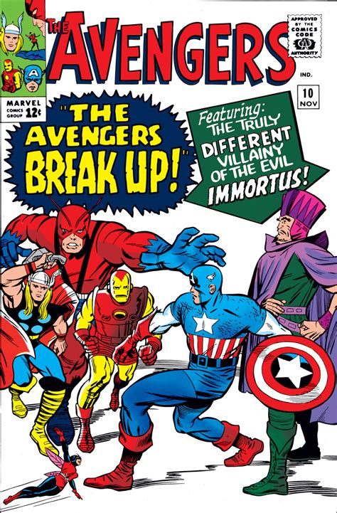 Avengers 010 1964 First Appearance Of Immortusand He Team Up With