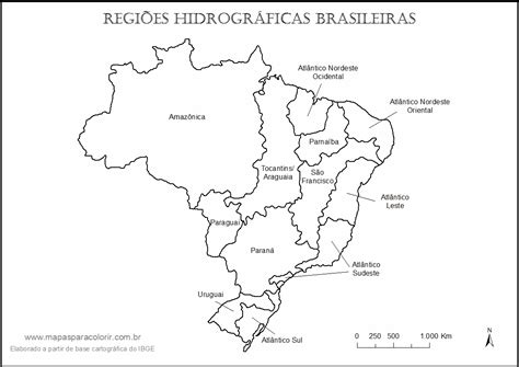 Mapa Do Brasil Com Legenda Para Colorir Ensino