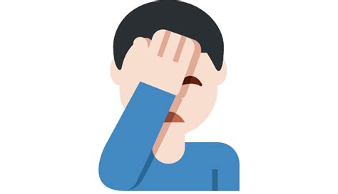 Facepalm Boy Png Clipart Png Mart