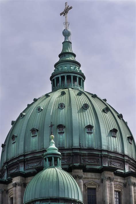 Catholic Church Dome With Small Windows Stock Photo Image 40503033