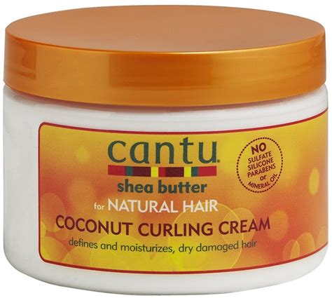 Cantu Shea Butter Coconut Curling Cream For Natural Hair 12 Oz